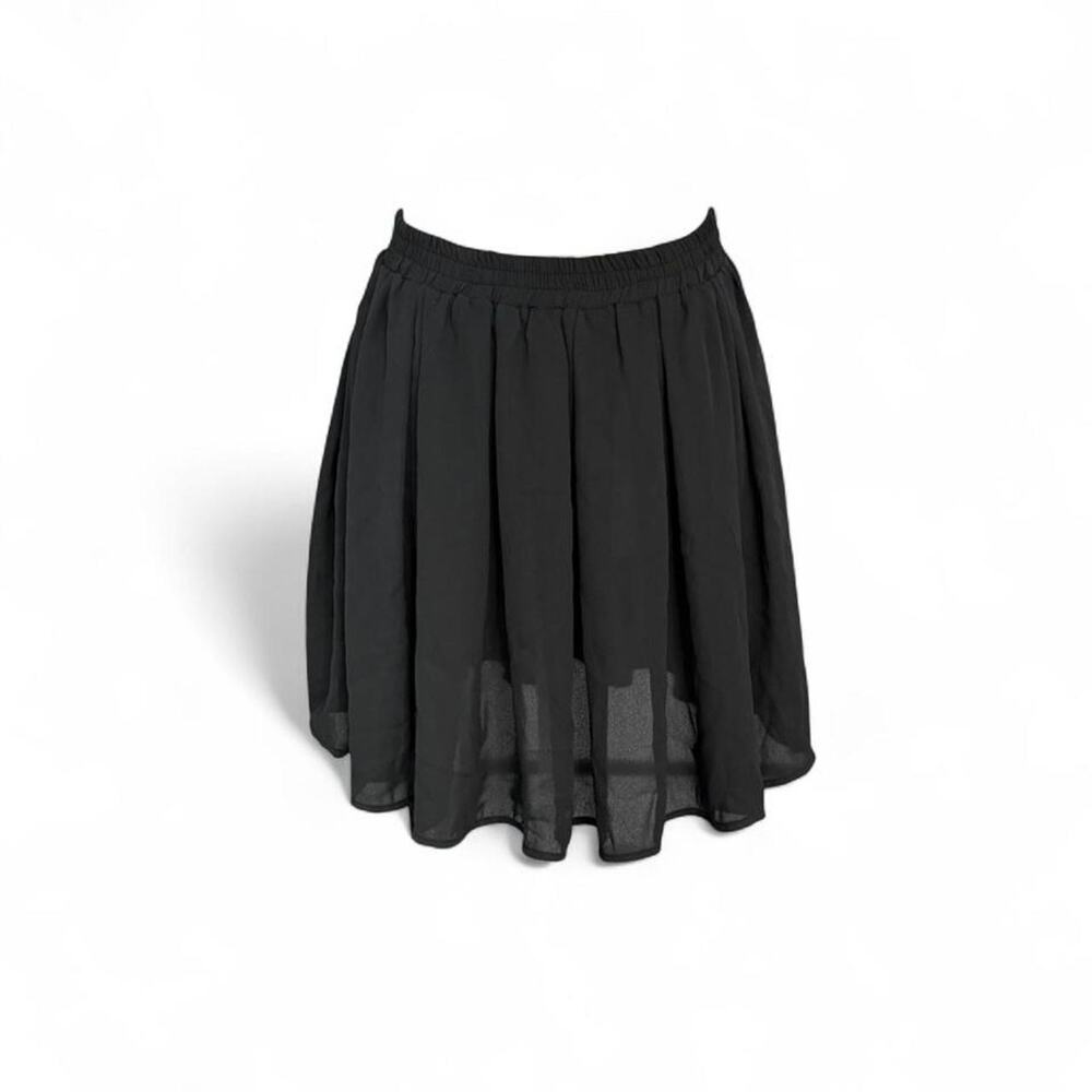 Brandy Melville Black Midi Skirt One Size Perfect  Staple Piece For Summer